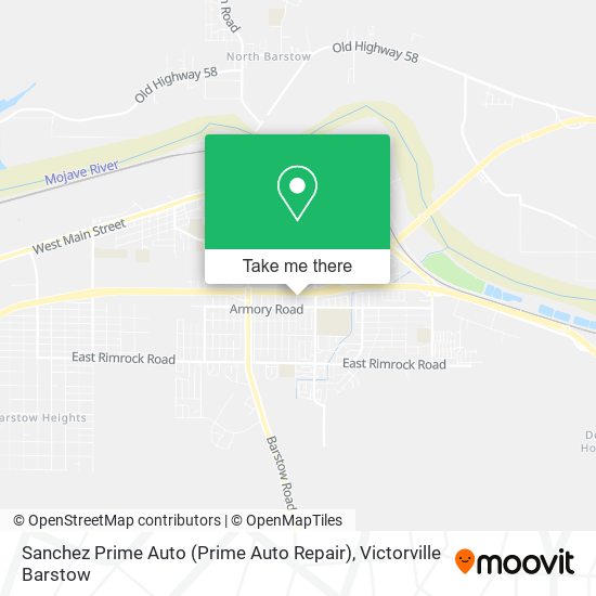 Mapa de Sanchez Prime Auto (Prime Auto Repair)