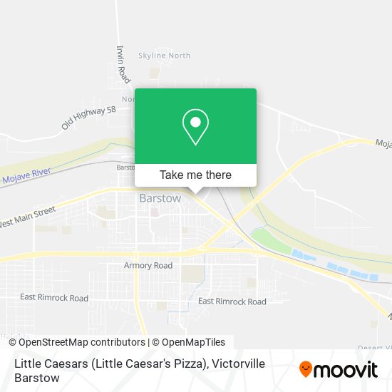 Mapa de Little Caesars (Little Caesar's Pizza)