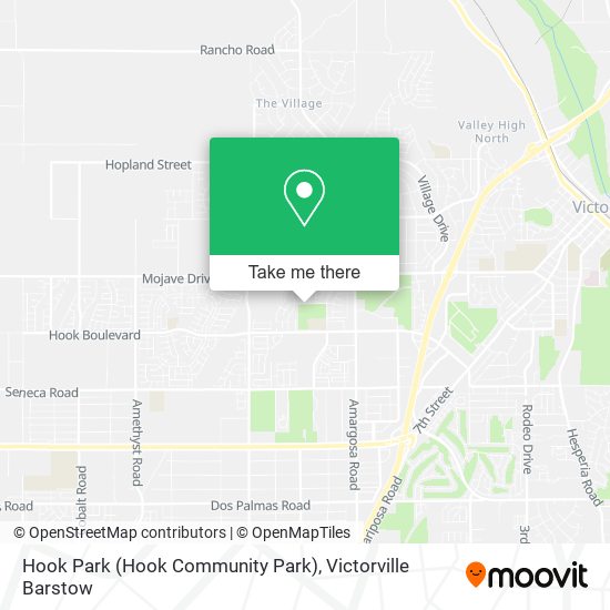 Mapa de Hook Park (Hook Community Park)