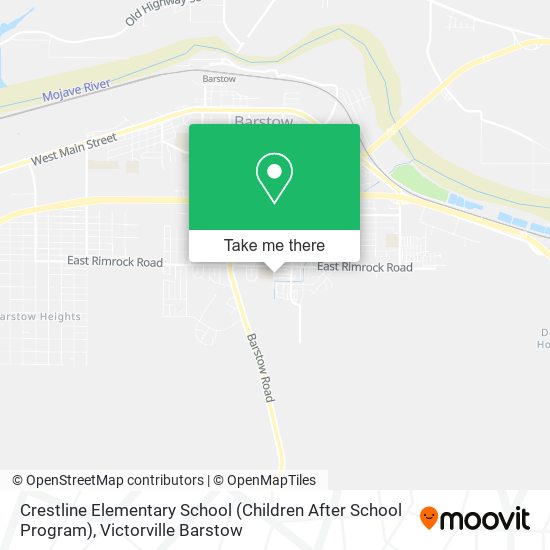 Mapa de Crestline Elementary School (Children After School Program)