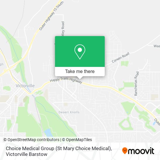 Mapa de Choice Medical Group (St Mary Choice Medical)