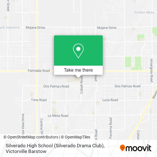 Mapa de Silverado High School (Silverado Drama Club)