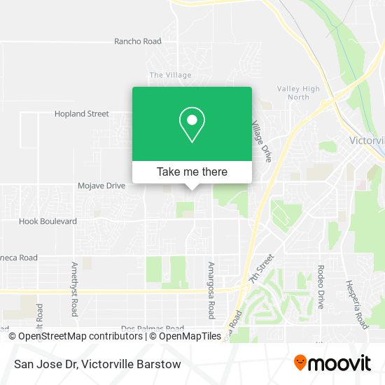 San Jose Dr map