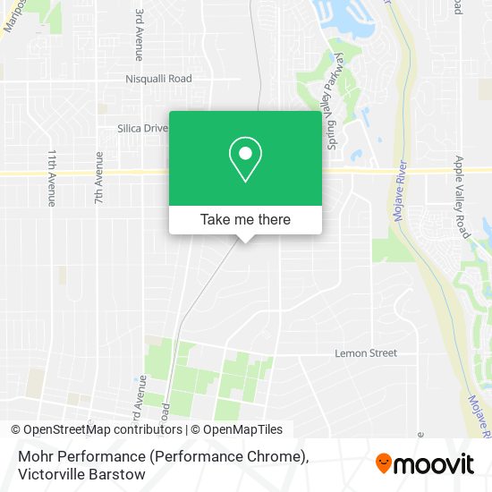 Mohr Performance (Performance Chrome) map