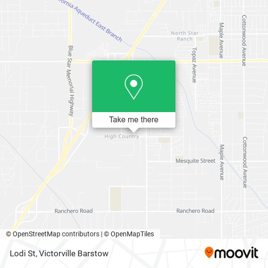 Lodi St map