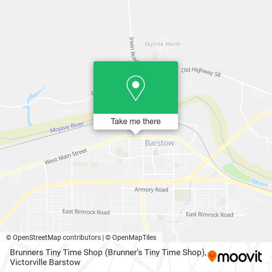 Mapa de Brunners Tiny Time Shop (Brunner's Tiny Time Shop)