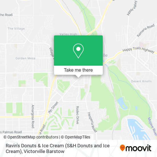 Mapa de Ravin's Donuts & Ice Cream (S&H Donuts and Ice Cream)