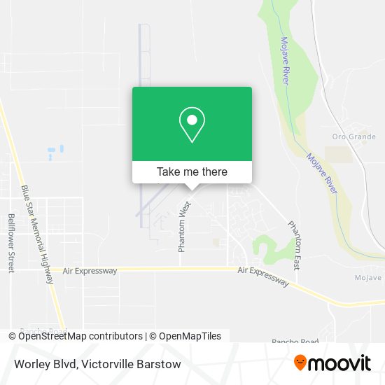 Worley Blvd map