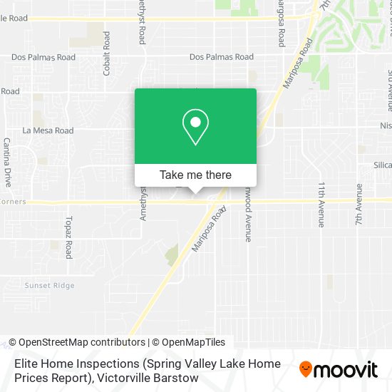 Elite Home Inspections (Spring Valley Lake Home Prices Report) map