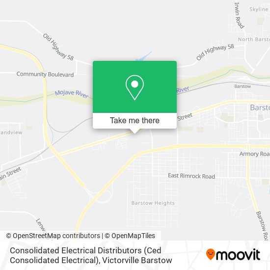 Consolidated Electrical Distributors (Ced Consolidated Electrical) map