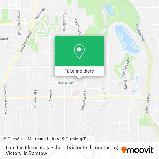 Mapa de Lomitas Elementary School (Victor Esd Lomitas es)