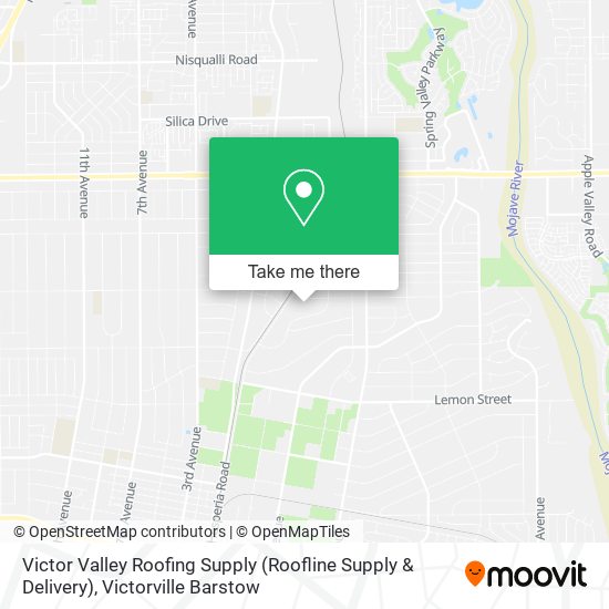 Mapa de Victor Valley Roofing Supply (Roofline Supply & Delivery)