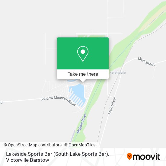 Mapa de Lakeside Sports Bar (South Lake Sports Bar)