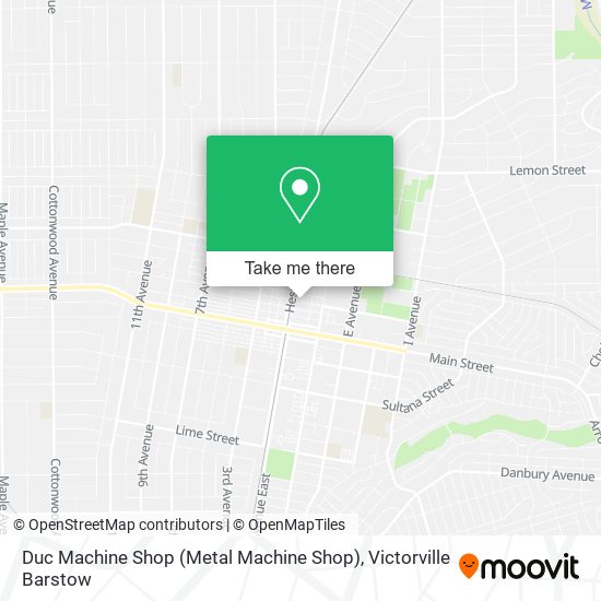 Mapa de Duc Machine Shop (Metal Machine Shop)