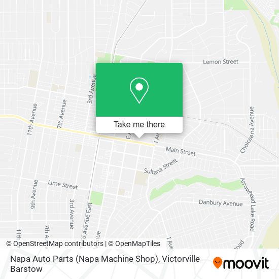 Napa Auto Parts (Napa Machine Shop) map