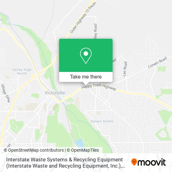 Mapa de Interstate Waste Systems & Recycling Equipment (Interstate Waste and Recycling Equipment, Inc.)