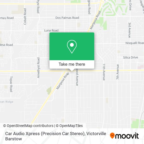 Car Audio Xpress (Precision Car Stereo) map