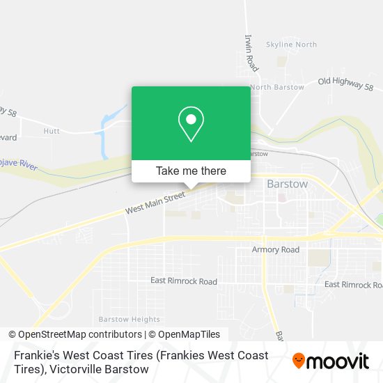 Mapa de Frankie's West Coast Tires (Frankies West Coast Tires)