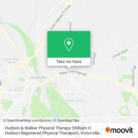 Mapa de Hudson & Walker Physical Therapy (William H Hudson Registered Physical Therapist)