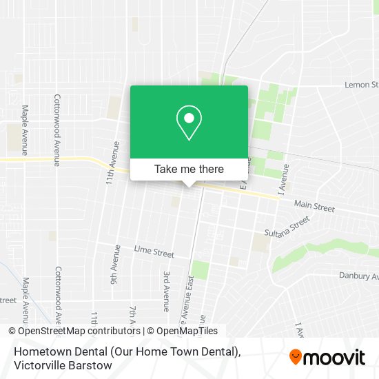 Mapa de Hometown Dental (Our Home Town Dental)