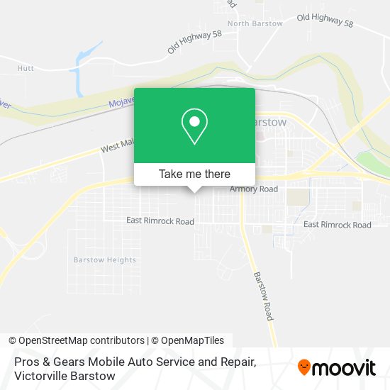 Pros & Gears Mobile Auto Service and Repair map