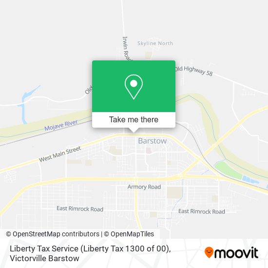 Liberty Tax Service (Liberty Tax 1300 of 00) map