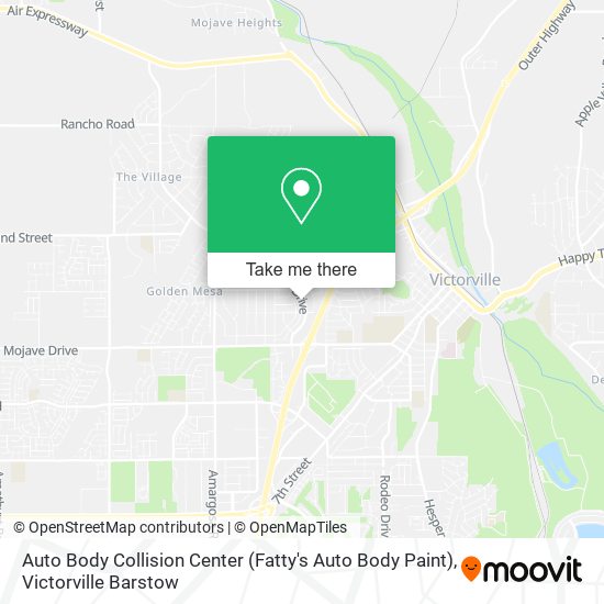 Mapa de Auto Body Collision Center (Fatty's Auto Body Paint)