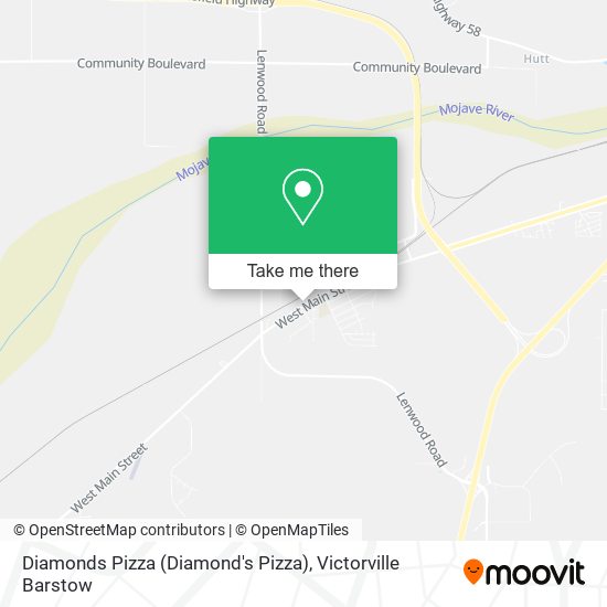 Mapa de Diamonds Pizza (Diamond's Pizza)