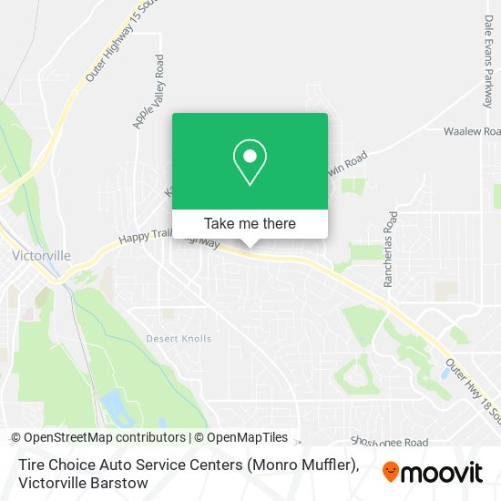 Tire Choice Auto Service Centers (Monro Muffler) map