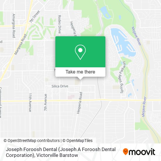 Mapa de Joseph Foroosh Dental (Joseph A Foroosh Dental Corporation)