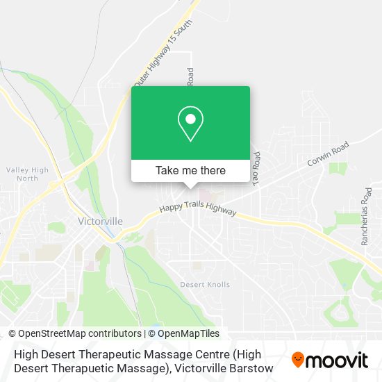 Mapa de High Desert Therapeutic Massage Centre (High Desert Therapuetic Massage)