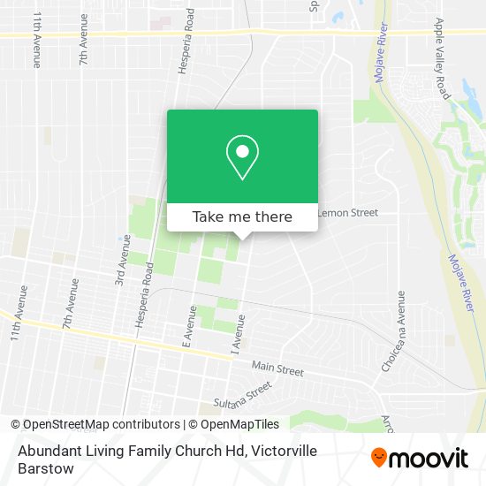 Mapa de Abundant Living Family Church Hd