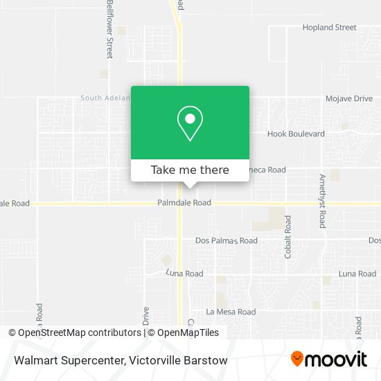 Mapa de Walmart Supercenter