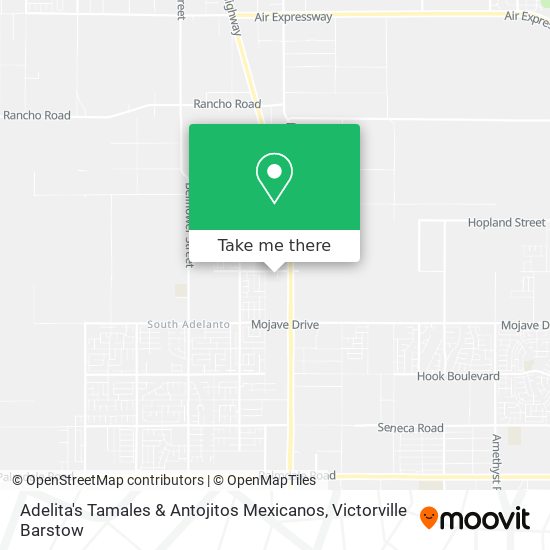 Adelita's Tamales & Antojitos Mexicanos map