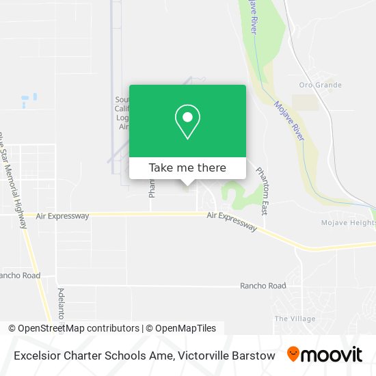 Excelsior Charter Schools Ame map