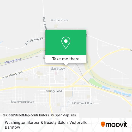 Washington Barber & Beauty Salon map