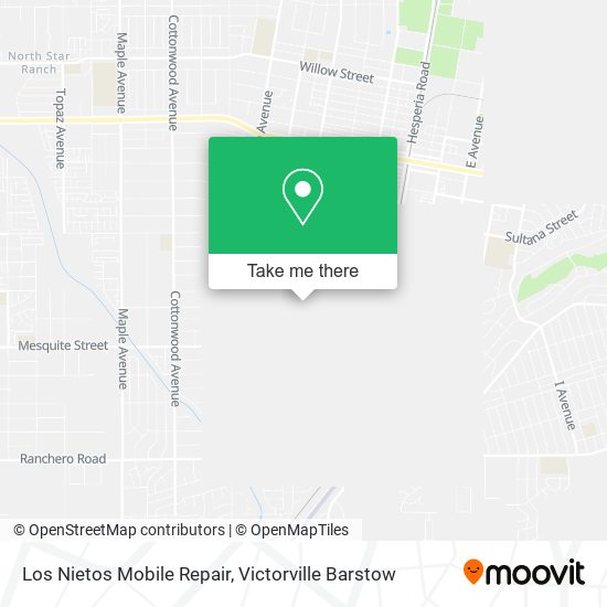 Mapa de Los Nietos Mobile Repair