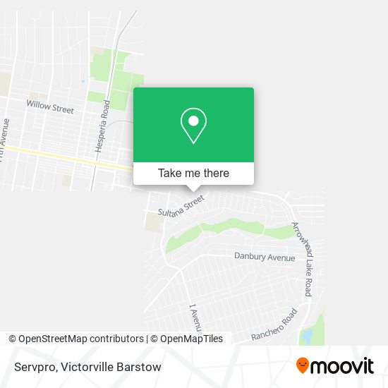 Servpro map