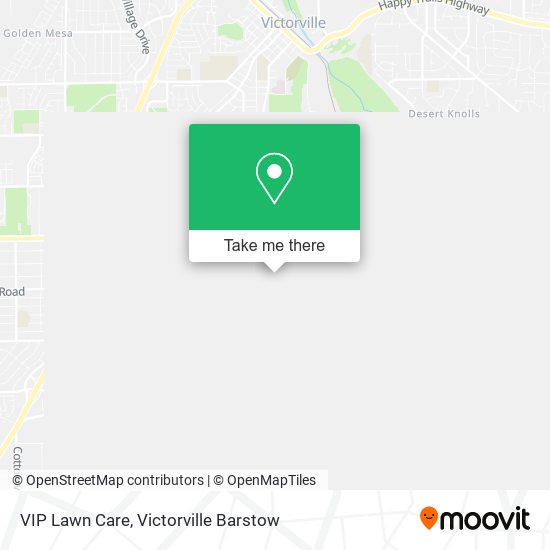 VIP Lawn Care map