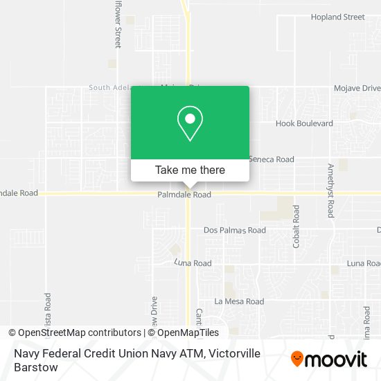 Mapa de Navy Federal Credit Union Navy ATM