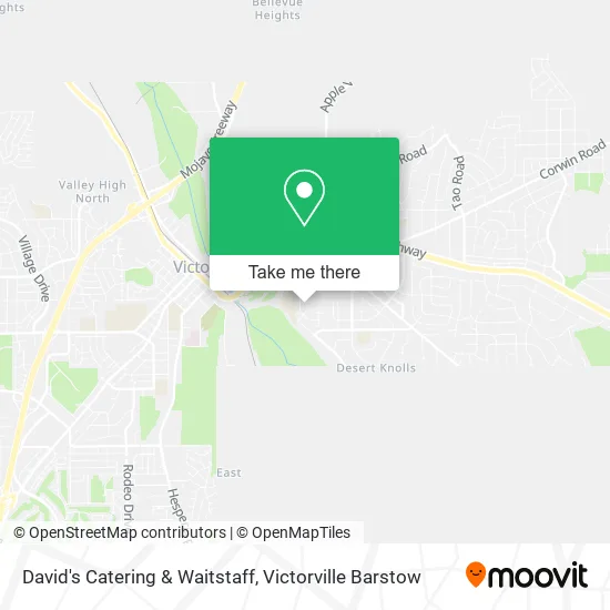 Mapa de David's Catering & Waitstaff
