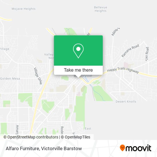 Alfaro Furniture map