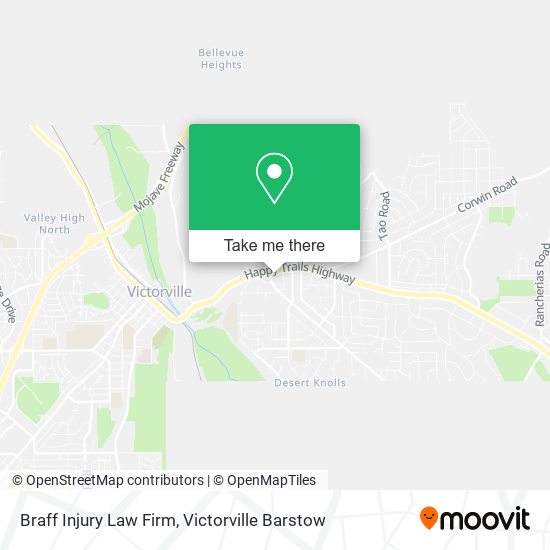 Braff Injury Law Firm map