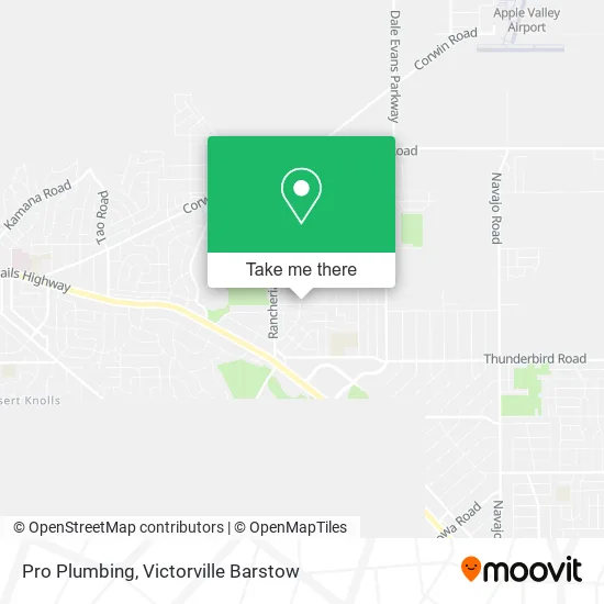 Pro Plumbing map