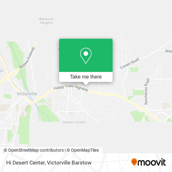 Mapa de Hi Desert Center