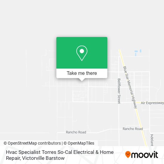 Mapa de Hvac Specialist Torres So-Cal Electrical & Home Repair