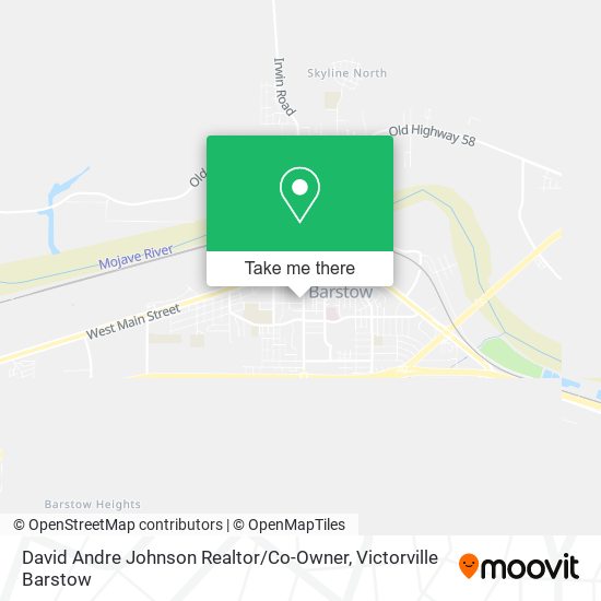 David Andre Johnson Realtor / Co-Owner map
