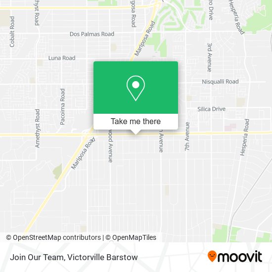 Join Our Team map