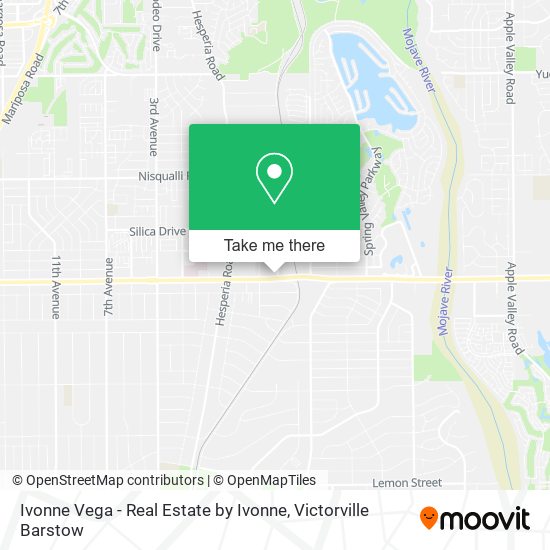 Ivonne Vega - Real Estate by Ivonne map