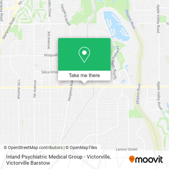 Inland Psychiatric Medical Group - Victorville map